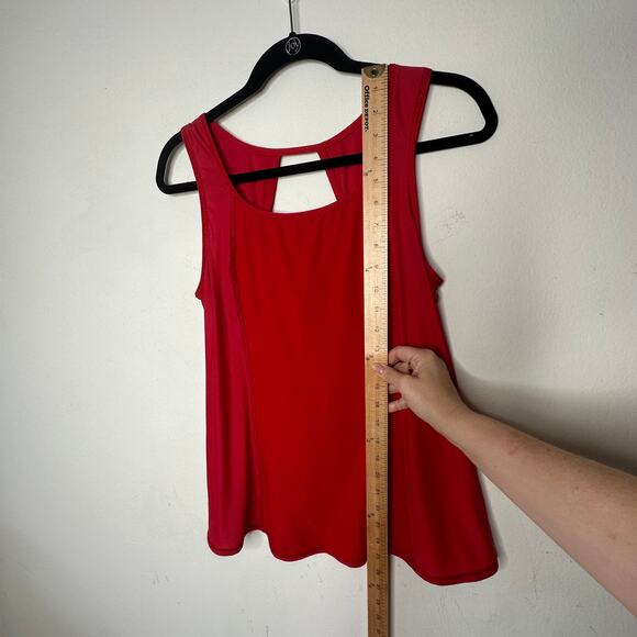 Lululemon Red Moisture Wicking Cut Out Run Speed Squad Tank - Picture 12 of 12